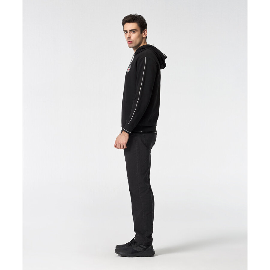 Beşiktaş Kapuzenpullover Herren 7525211T3 Schwarz