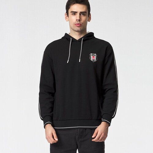 Beşiktaş Mens Hooded Sweater 7525211T3 Black