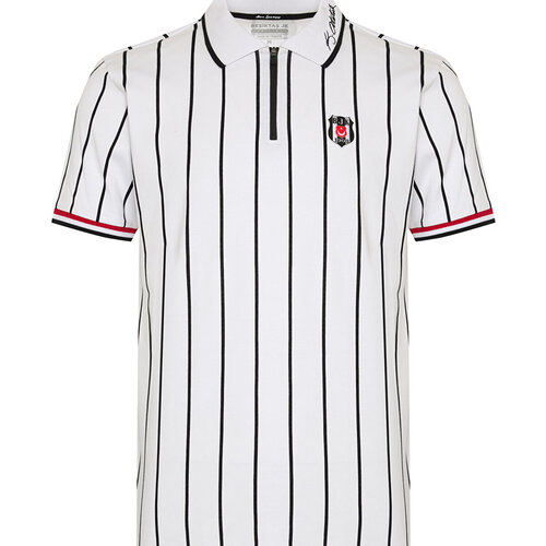 Beşiktaş Atatürk Polo T-Shirt mit halber reissverschluss 25-26