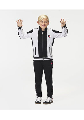 BEŞİKTAŞ JR ÇUBUKLU FERMUARLI SWEATSHIRT 6526273T3