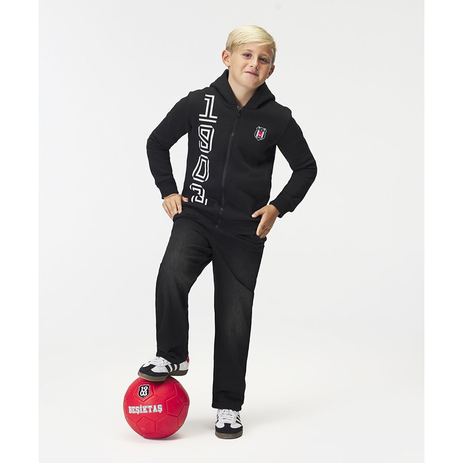 Beşiktaş Kids Zipper Hooded Sweater 6526272T3