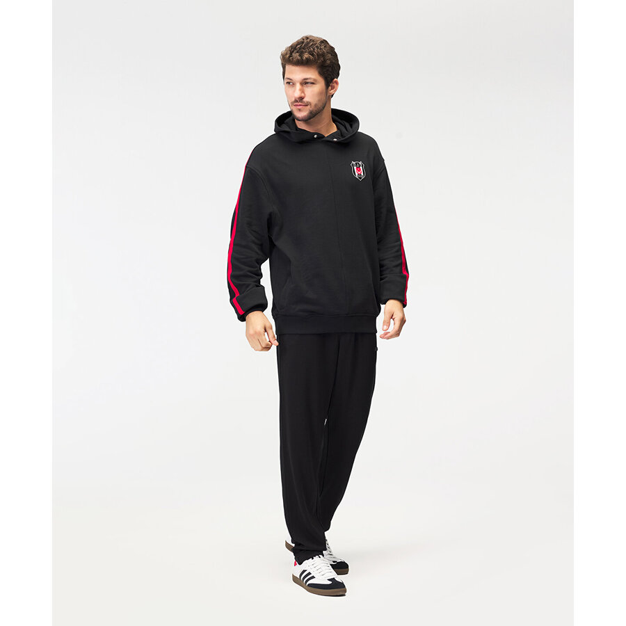 Beşiktaş Mens Hooded Zipper Sweater 7526231T3