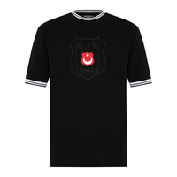 Beşiktaş T-Shirt Heren 7526112T3 Zwart