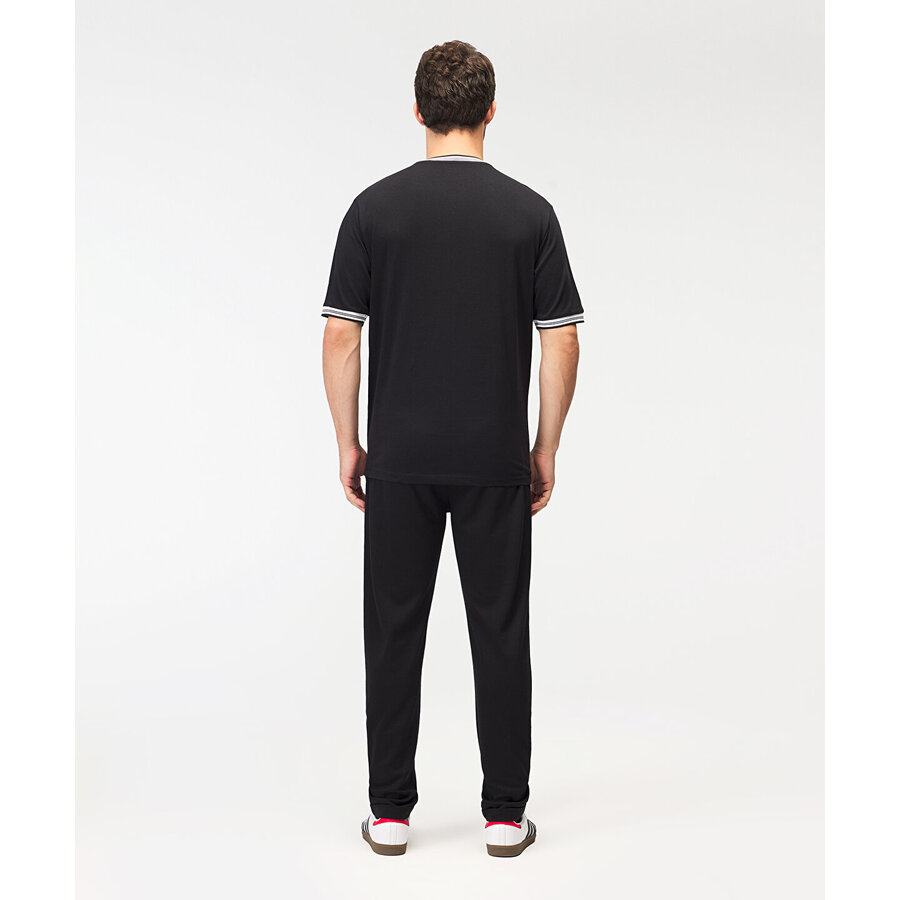 Beşiktaş T-Shirt Herren 7526112T3 Schwarz