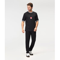 Beşiktaş T-Shirt Heren 7526112T3 Zwart