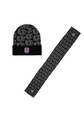 Beşiktaş Kids Set Scarf Hat 01 26K