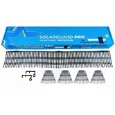 Solarguard pro vogelwering set 20 meter 108 stuks 35mm clips / 4 hoekstukken