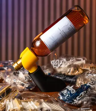 Lego hand wijn houder