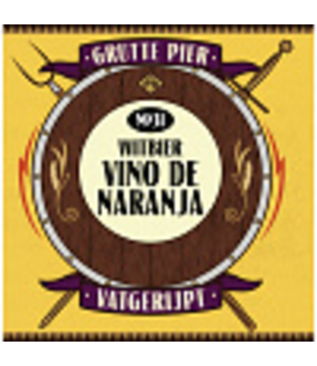 Grutte Pier Brouwerij Grutte Pier Witbier BA Vino de Naranja 33cl