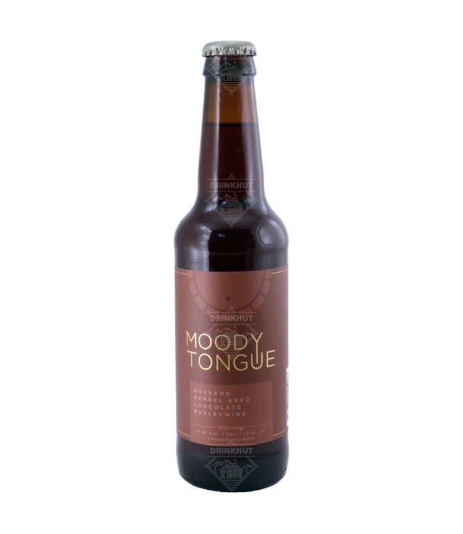 Moody Tongue Brewing Company Moody Tongue Bourbon BA Chocolate Barleywine 35,5cl