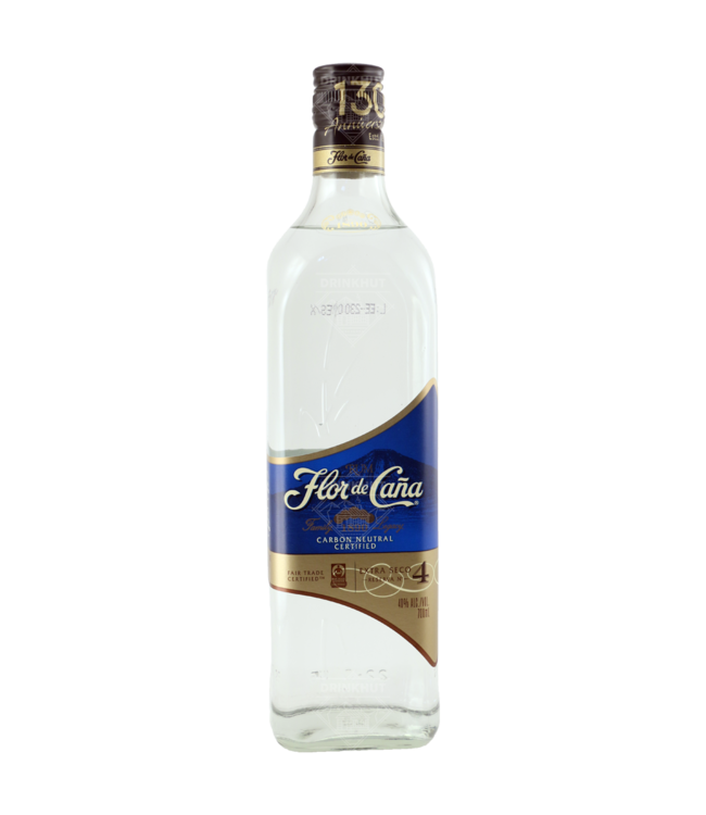 Flor de Caña Flor de Caña 4 Years Extra Dry 70cl