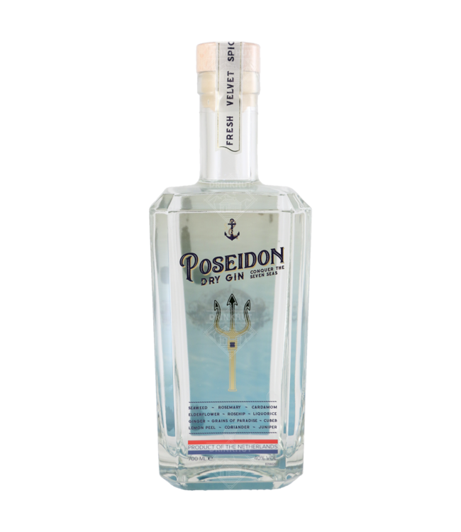 Seven Seas Spirits Poseidon Dry Gin 70cl