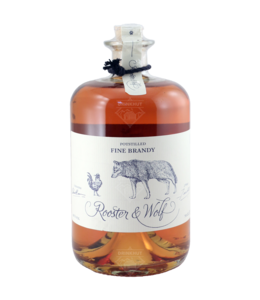 Rooster and Wolf Fine Brandy 0.70 Liter