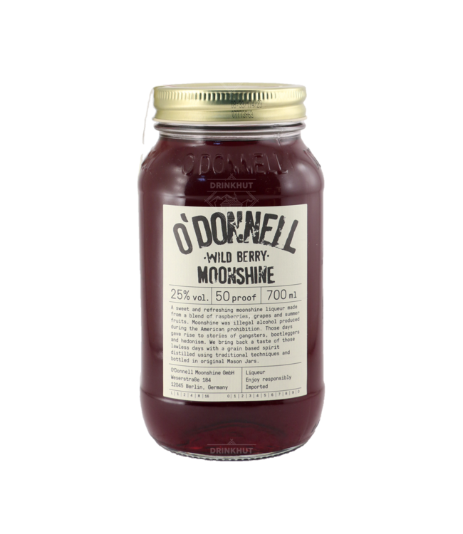 O'Donnel Moonshine O'Donnel Wild Berry Moonshine 70cl