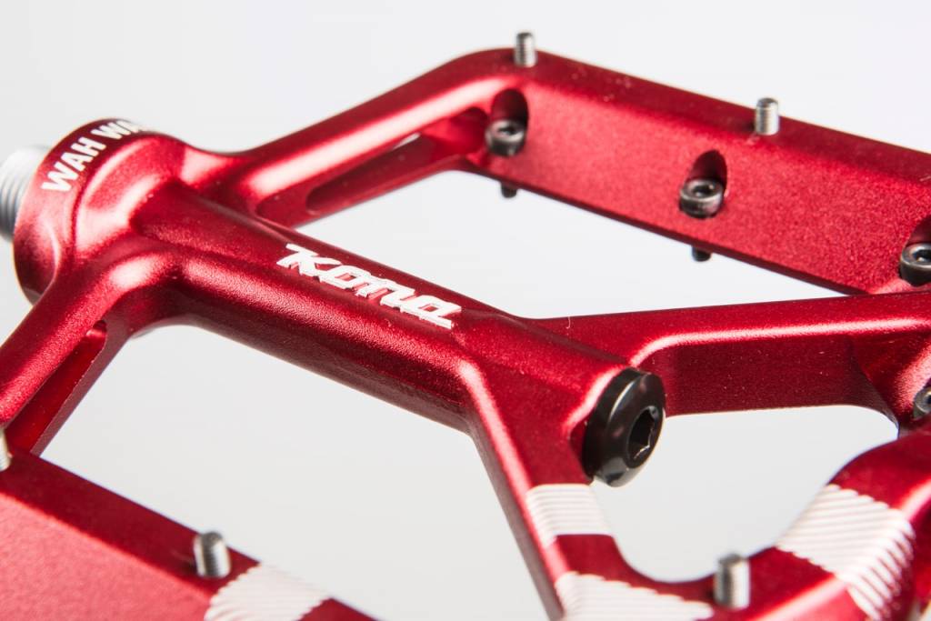 Kona Wah Wah 2 Red Anodized Alloy Pedals