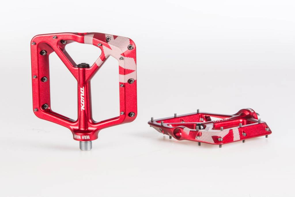 Kona Wah Wah 2 Red Anodized Alloy Pedals