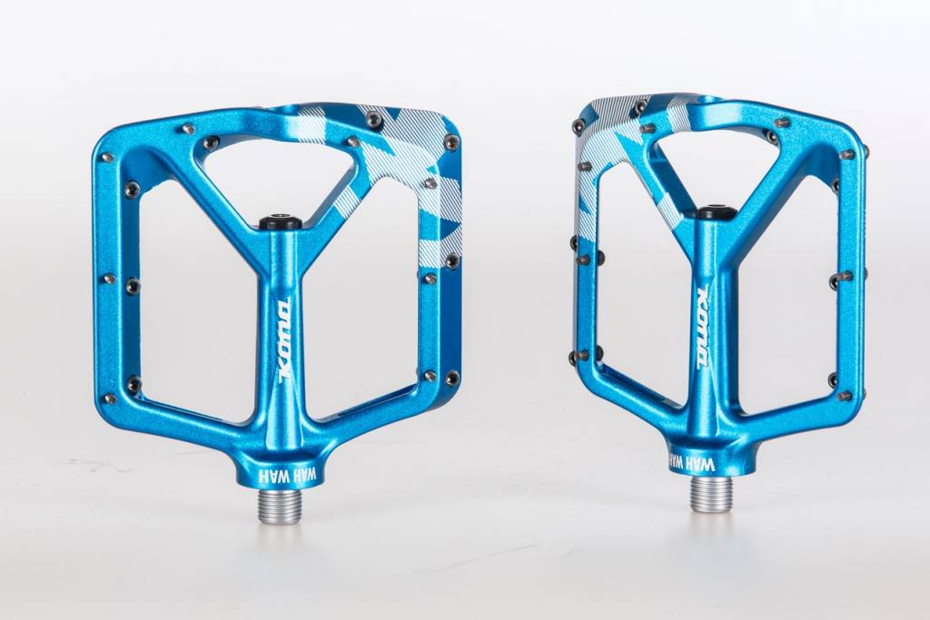 Kona Wah Wah 2 Blue Anodized Alloy Pedals