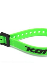 Kona 15" Strap, Green w/nylon buckle and Kona Logo