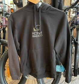 Kona Hoodie Big Gravel Black Small - Sun Faded on one side (EX-DISPLAY)