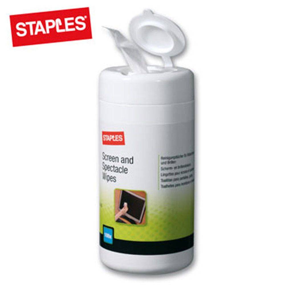 Screen and Specatcles Wipes van Staples