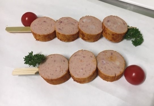 BBQ - gekruide grillworstspies