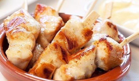 Aperitief -kipspiesje 50g X 5 stuks