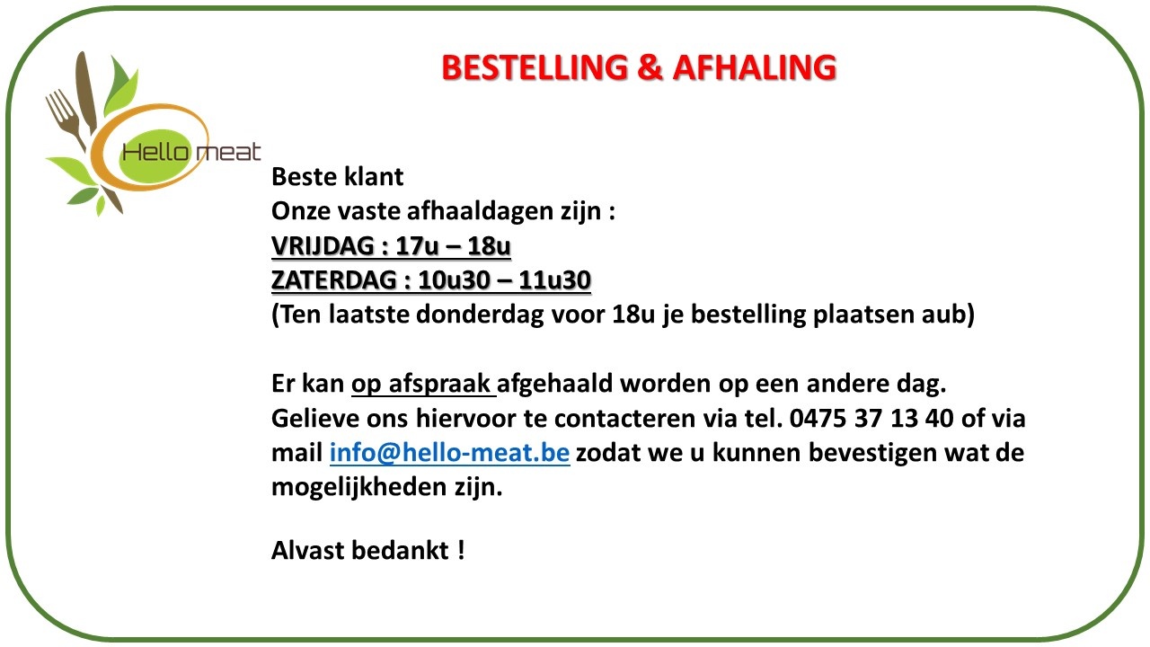 afhaling