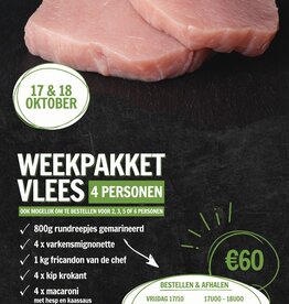 Weekpakket 17 & 18/10
