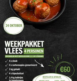 Weekpakket 24/10