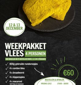 Weekpakket 12 & 13/12