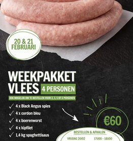 Weekpakket 20 & 21/02
