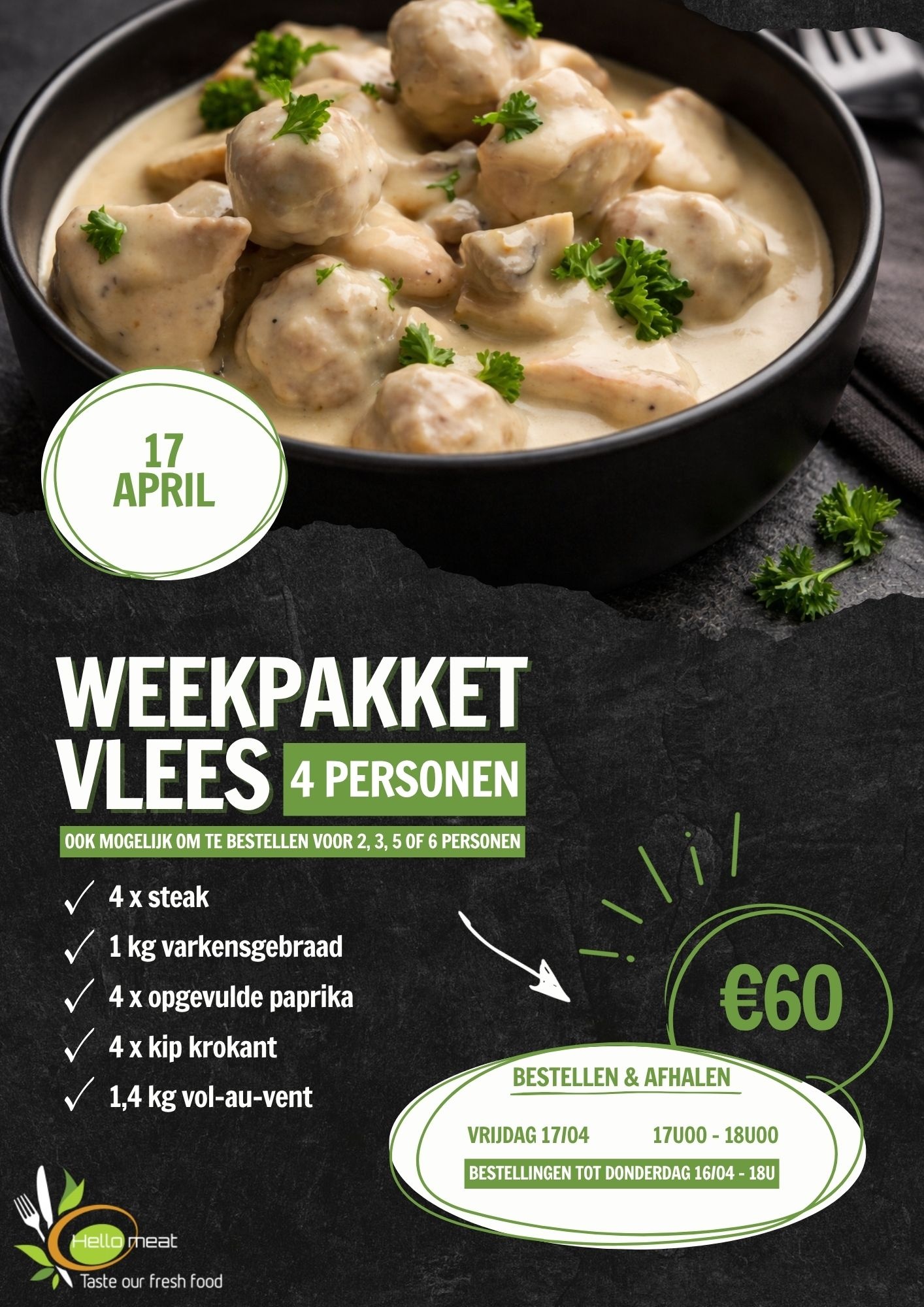 Weekpakket 17/04