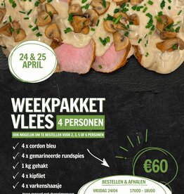 Weekpakket 24 & 25/04