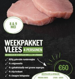 Weekpakket 08/05 & 09/05