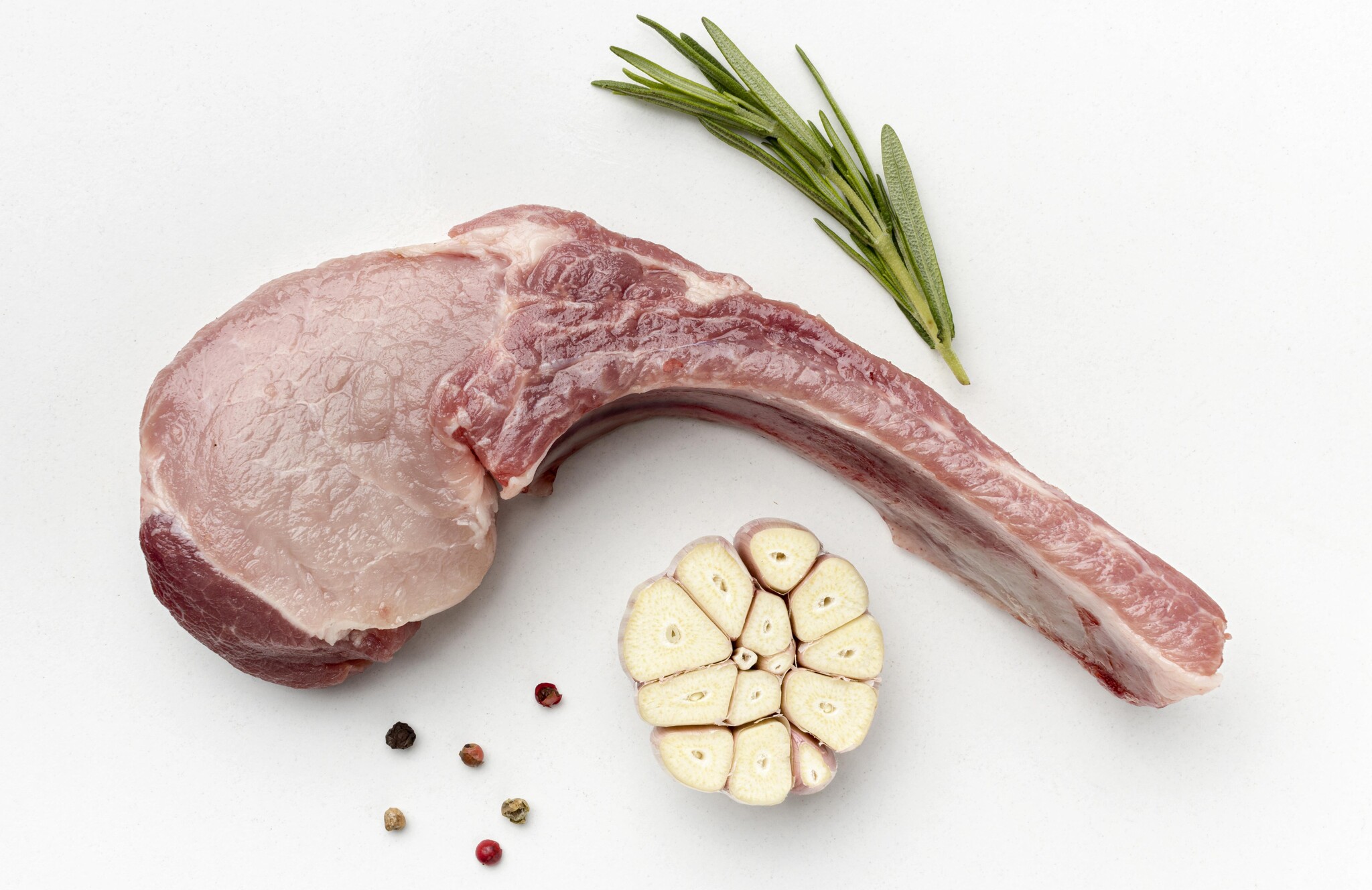 BBQ - Tomahawk van varken +/-500g
