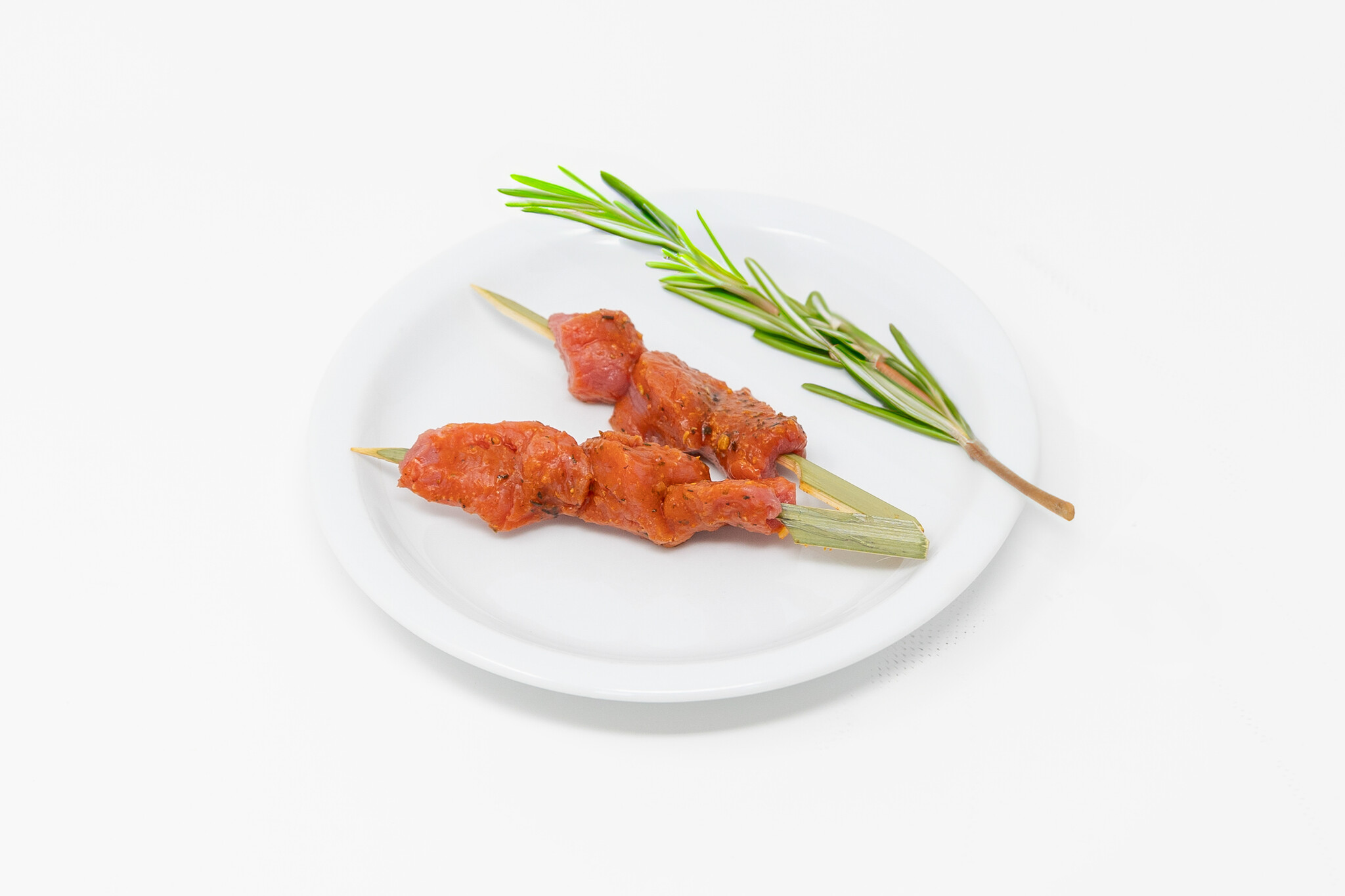 Aperitief - rundspiesje gemarineerd  30g x 5 stuks