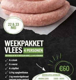 Weekpakket 22 & 23/05