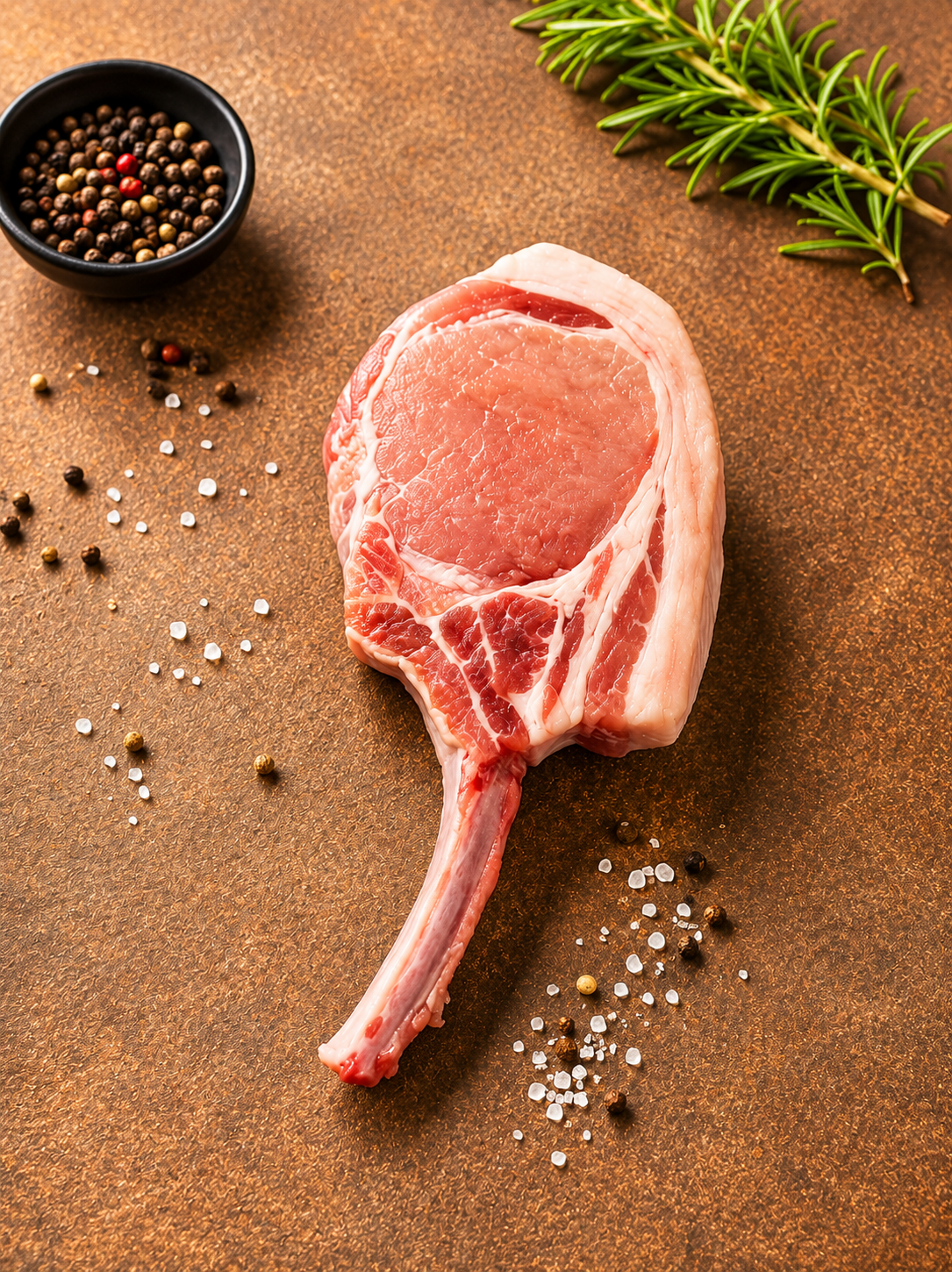 BBQ - Tomahawk van varken +/-500g