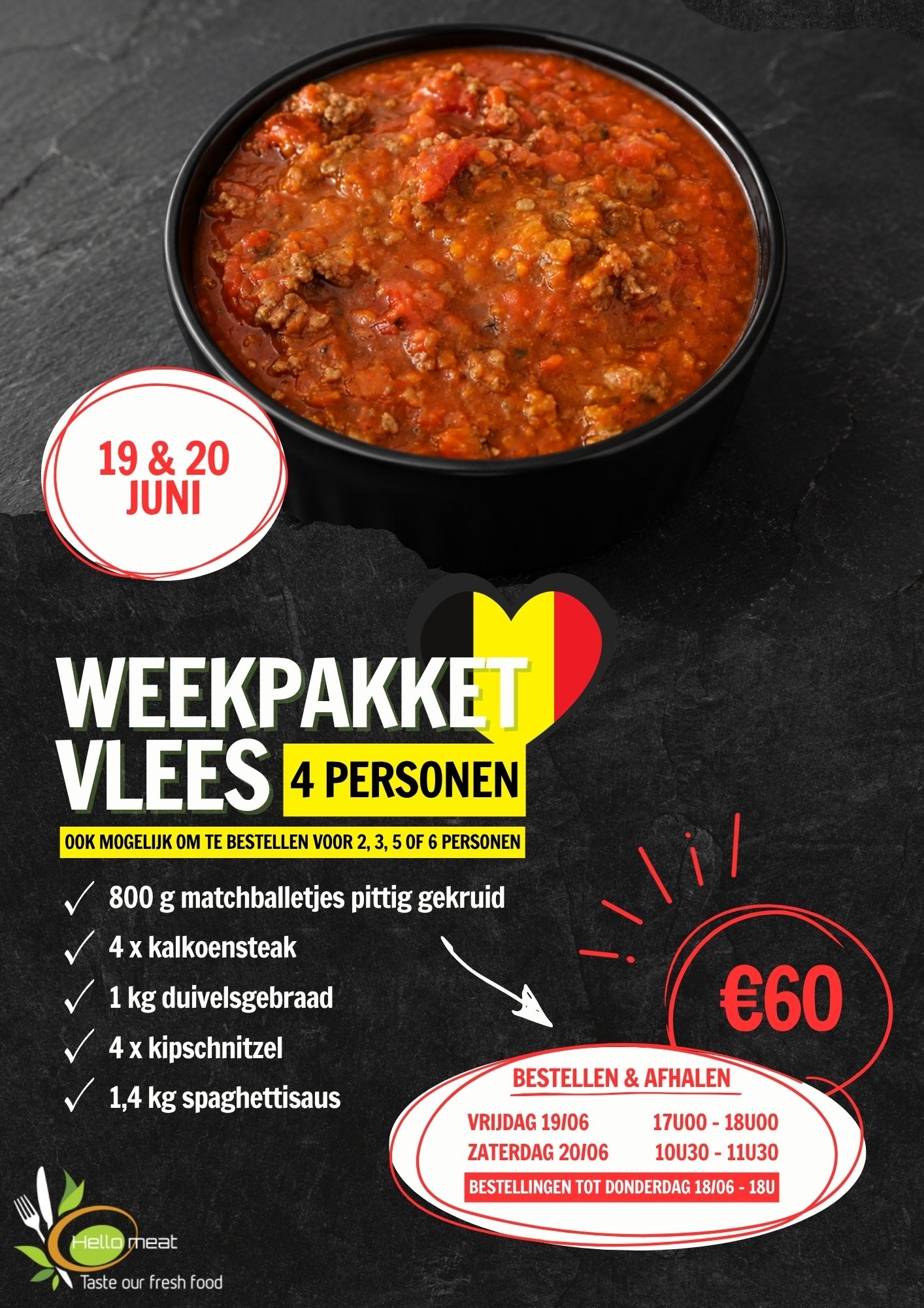 Weekpakket 19 & 20/06