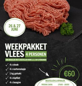 Weekpakket 26 & 27/06