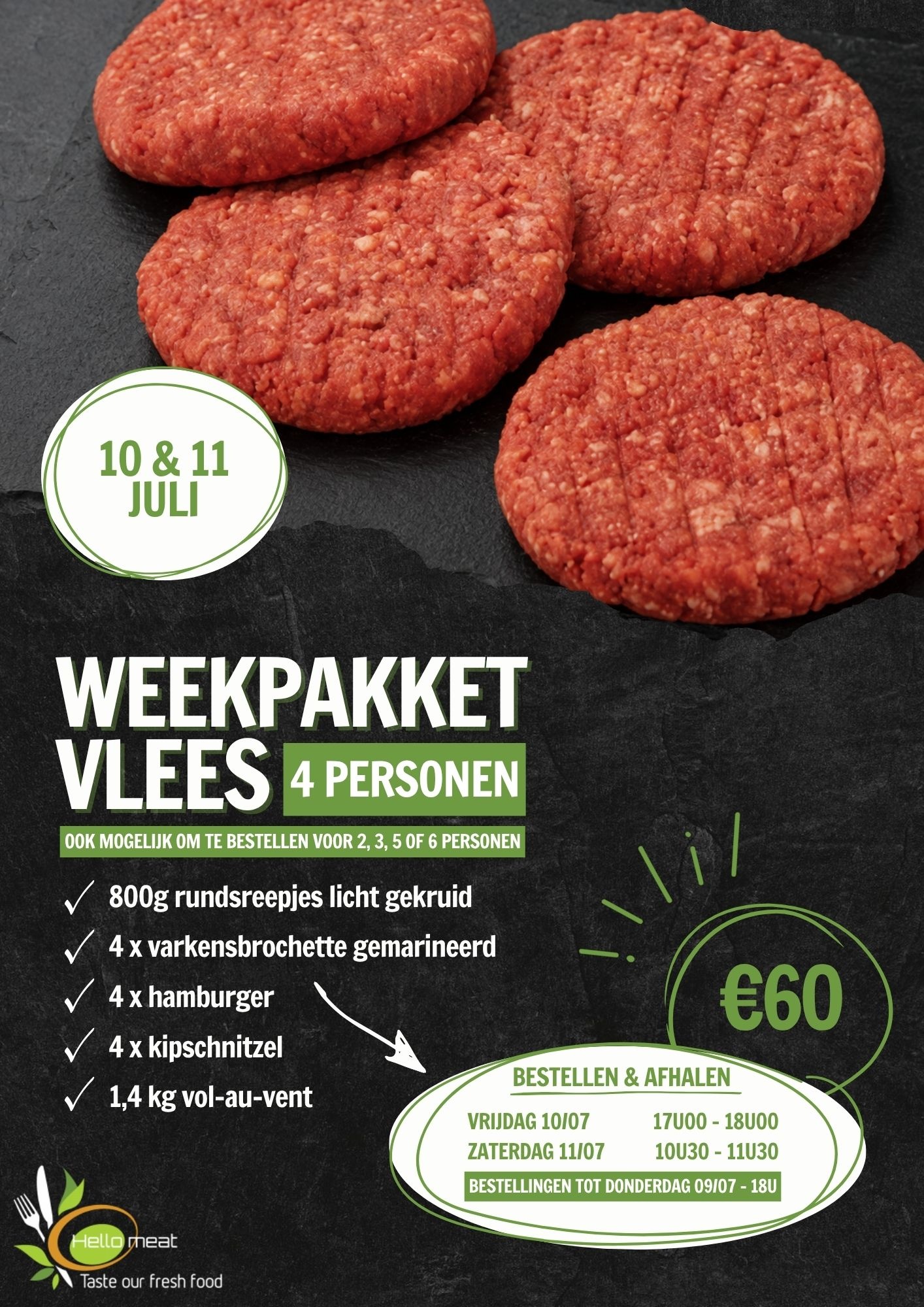 Weekpakket 10 & 11/07