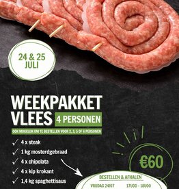 Weekpakket 24 & 25/07