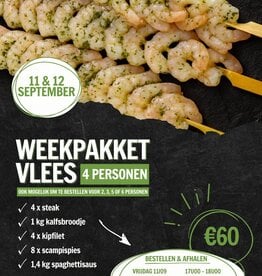 Weekpakket 11 & 12/09
