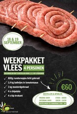 Weekpakket 18 & 19/09