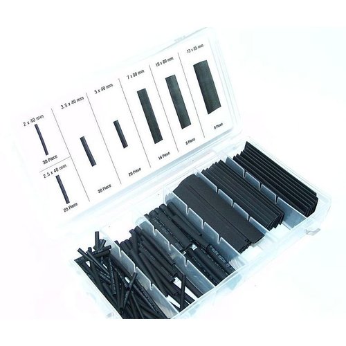 HEAT SHRINK TUBING ASSORTMENT (127PC)