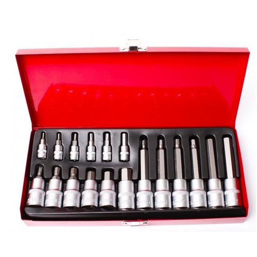 Zware Inbus Doppenset 18 Delig