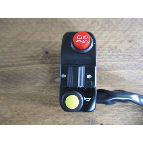 SWITCH LEFT ALUMINUM 22MM