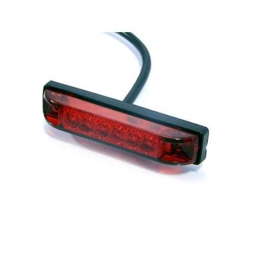 Achterlicht LED Stripe Rood 4"