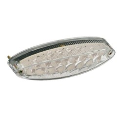 Oval Mini Tail Light Clear