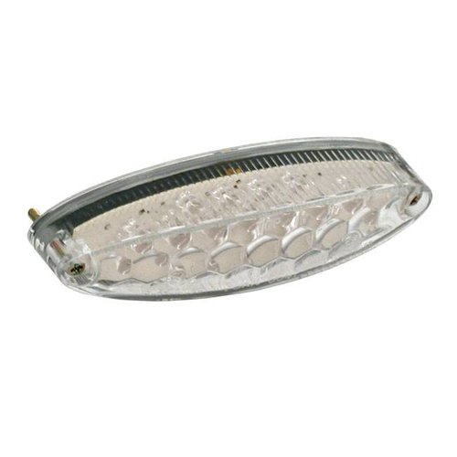 Oval Mini Tail Light Clear